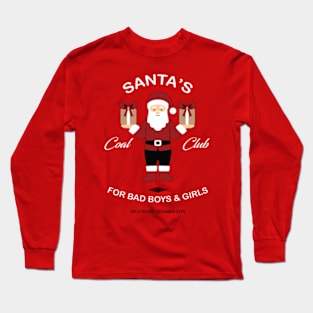 Santa's Coal Club Long Sleeve T-Shirt